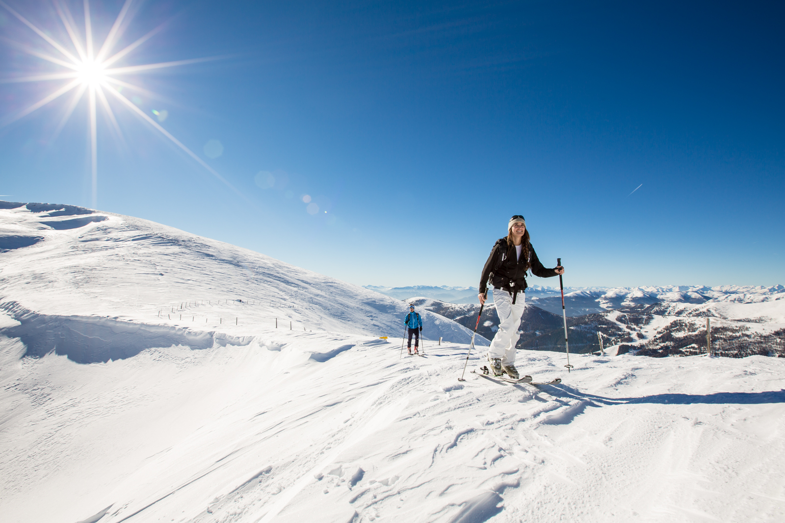 Abseits der Piste_Skitouren_Nockberge-Trail_Nockberge_Bad Kleinkirchheim_Winter © Tine Steinthaler_Kärnten Werbung